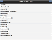 Tablet Screenshot of healthigg.com